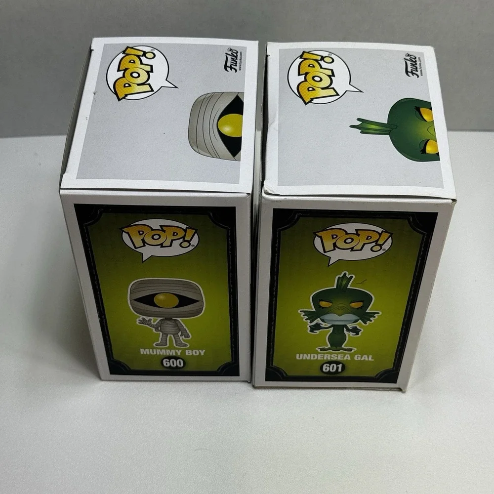 4 Funko Pop Disney Nightmare Before Christmas Figures 598, 599, 600 & 601
